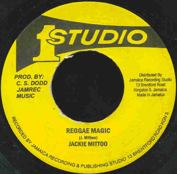 Jackie Mittoo : Reggae Magic (7", Single, RP, New)