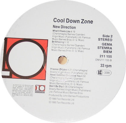 Cool Down Zone : New Direction (LP, Album)