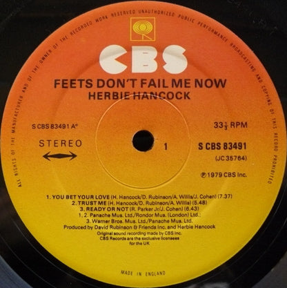 Herbie Hancock : Feets Don't Fail Me Now (LP, Album)