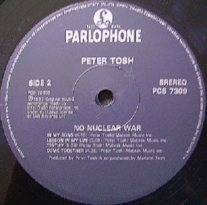 Peter Tosh : No Nuclear War (LP, Album)