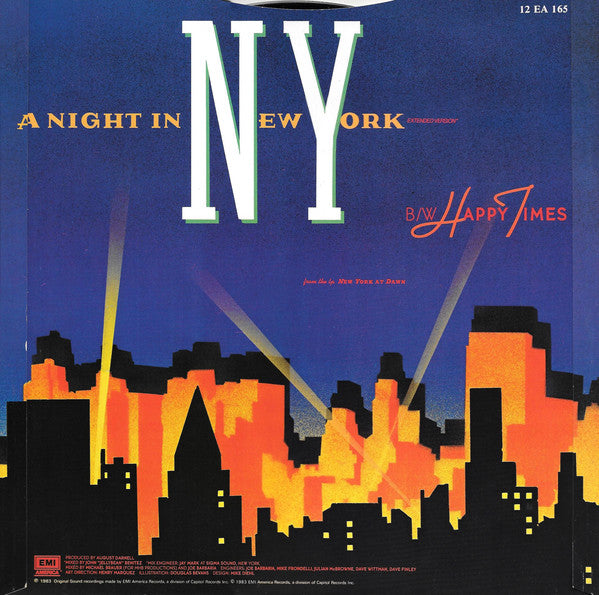 Elbow Bones And The Racketeers : A Night In New York (12", Single)