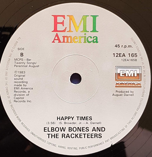 Elbow Bones And The Racketeers : A Night In New York (12", Single)