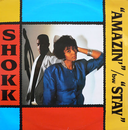 Shokk : Amazin' / Stay (12", Single)