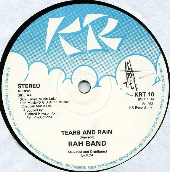 RAH Band : Tears And Rain / Hunger For Your Jungle Love / Party Games (12")