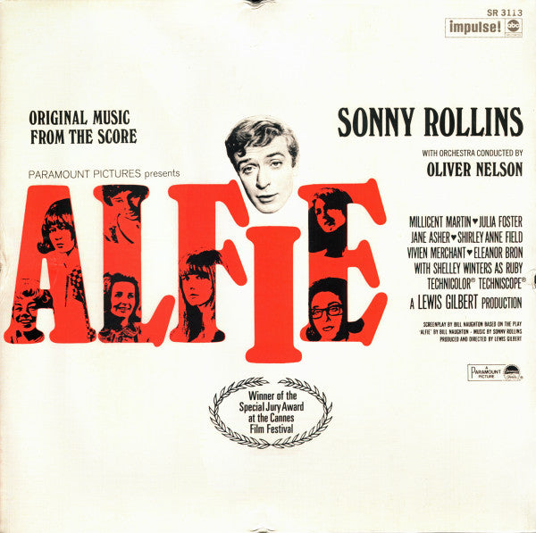 Sonny Rollins With Orchestra Conducted By Oliver Nelson : Alfie (LP, Album, RE, Gat)