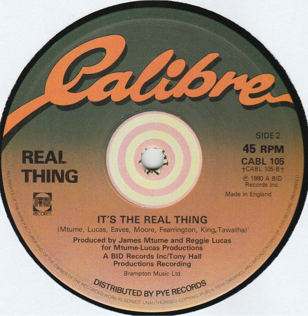 The Real Thing : She's A Groovy Freak (12")