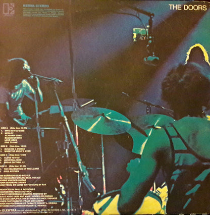 The Doors : Absolutely Live (2xLP, Album, RE, Lab)