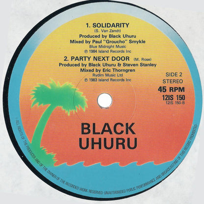 Black Uhuru : What Is Life? (12")