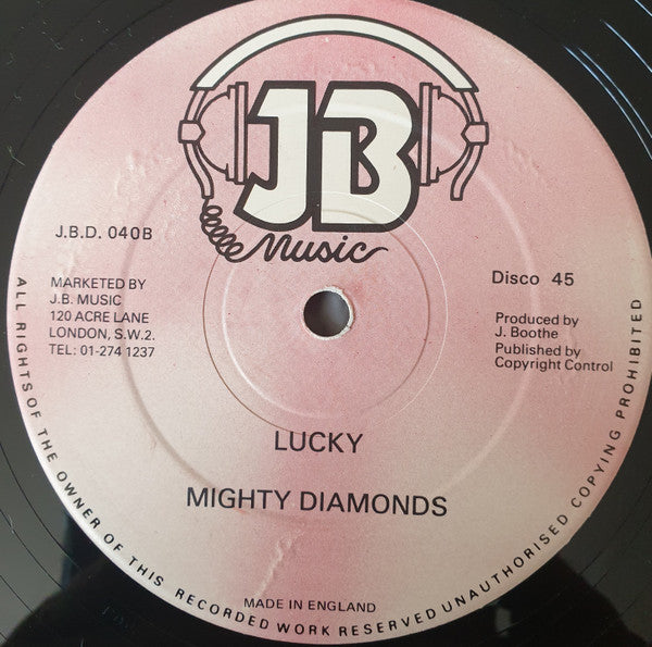 The Mighty Diamonds : Last Dance (12", Single)