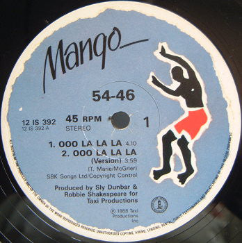 54 + 46 : Ooo La La La (12")