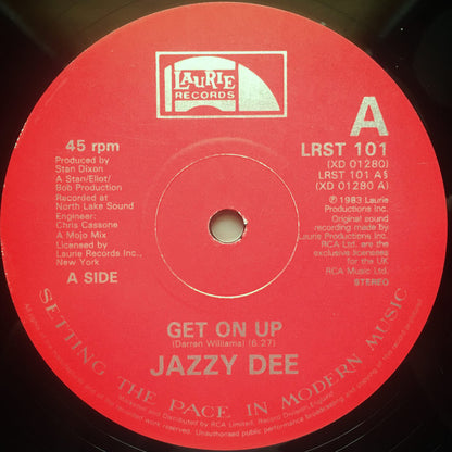 Jazzy Dee : Get On Up (12")