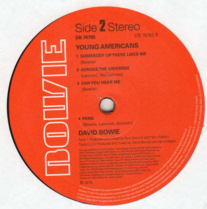 David Bowie : Young Americans (LP, Album, RE, RM, 180)