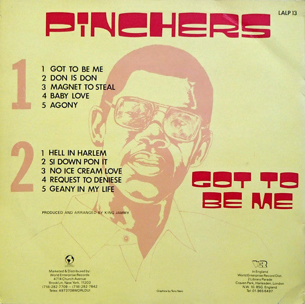 Pinchers : Got To Be Me (LP, Album)