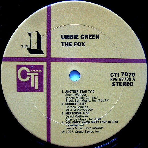 Urbie Green : The Fox (LP, Album)