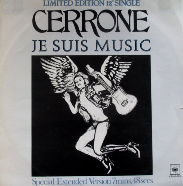 Cerrone : Je Suis Music (12", Single)