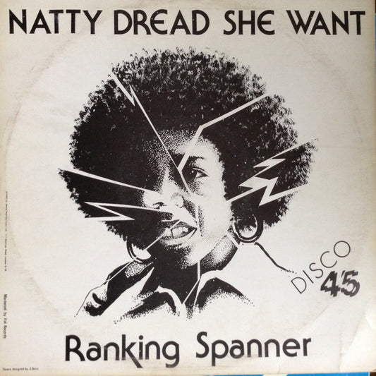 Ronnie Davis, Ranking Spanner : Breaking Up (12")