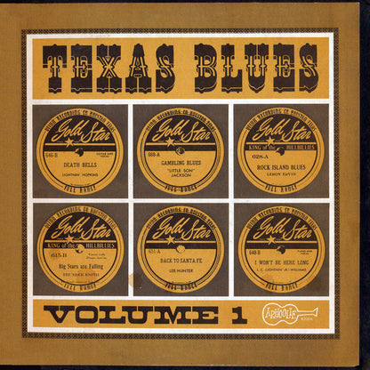 Various : Texas Blues Volume 1 (LP, Comp)